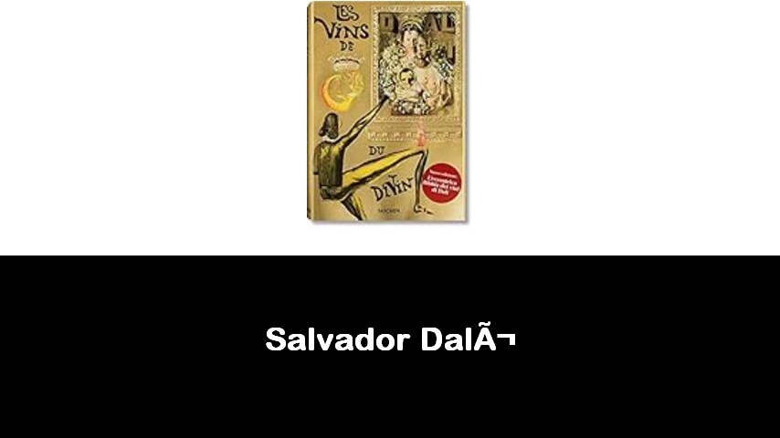 libri di Salvador Dalì