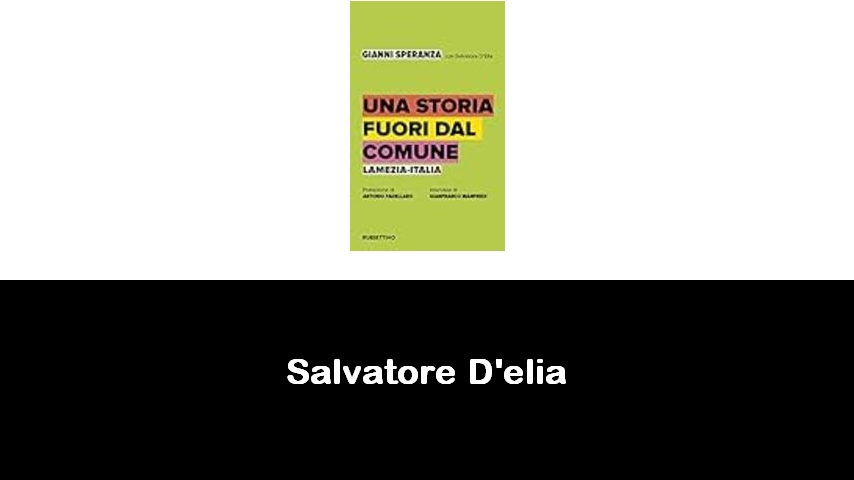 libri di Salvatore D'elia