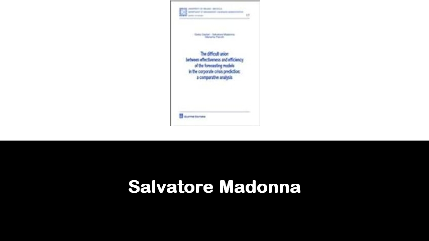 libri di Salvatore Madonna