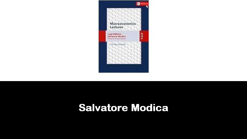 libri di Salvatore Modica