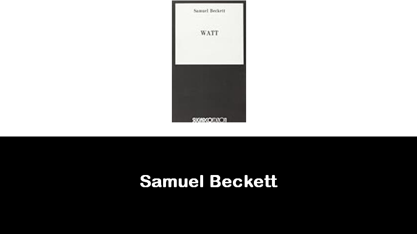 libri di Samuel Beckett