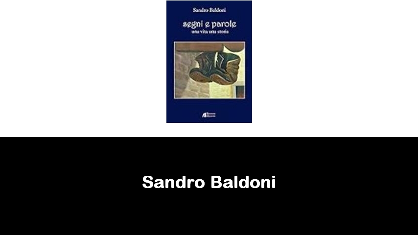 libri di Sandro Baldoni