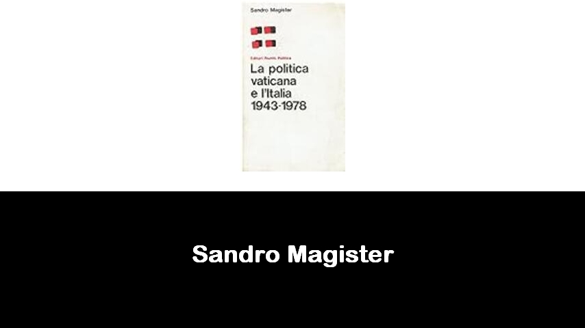 libri di Sandro Magister