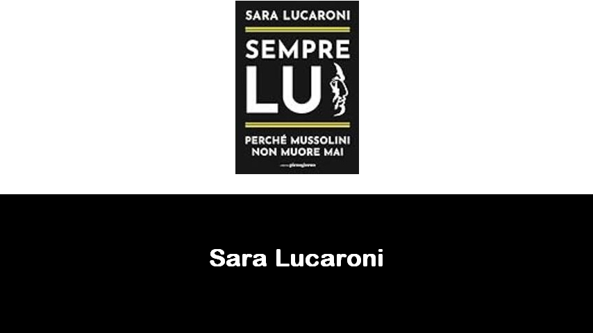 libri di Sara Lucaroni