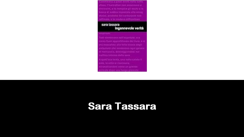 libri di Sara Tassara