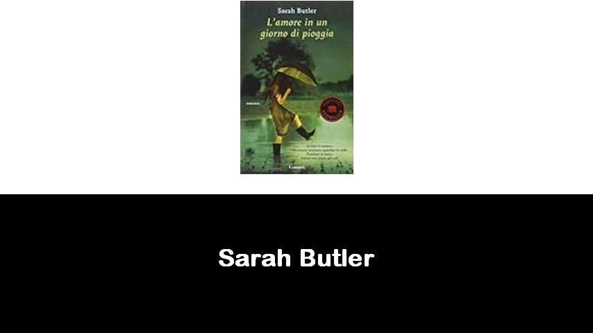 libri di Sarah Butler