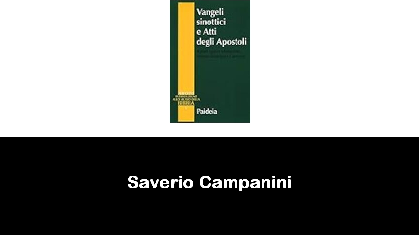 libri di Saverio Campanini