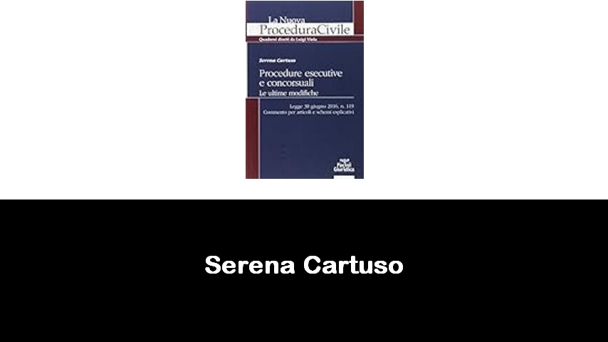 libri di Serena Cartuso