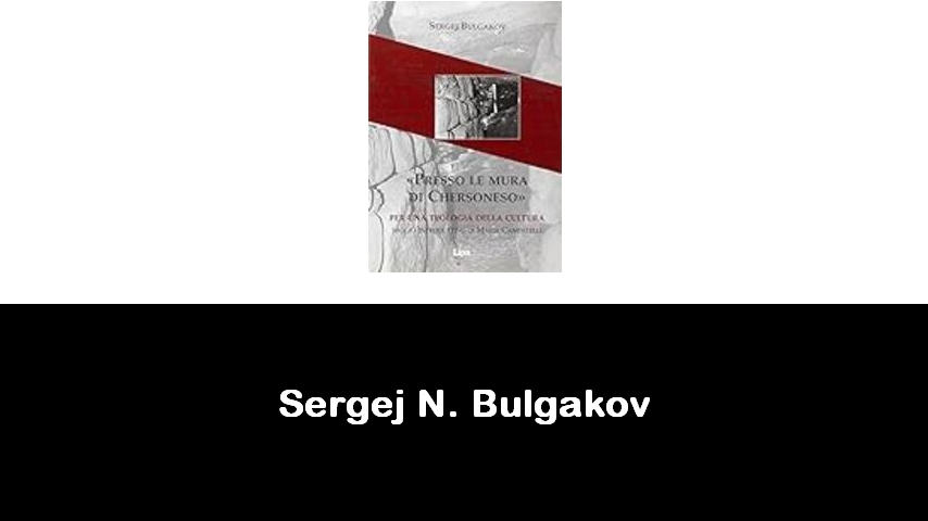 libri di Sergej N. Bulgakov