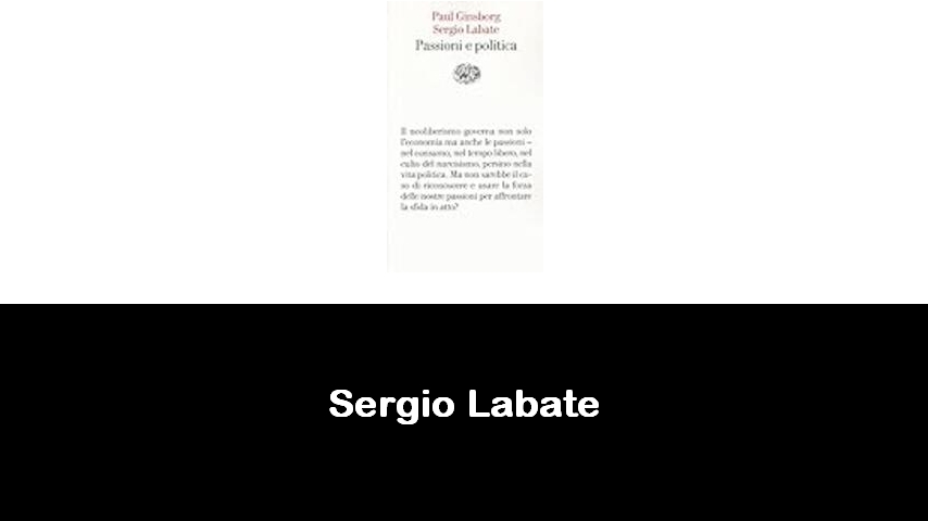 libri di Sergio Labate