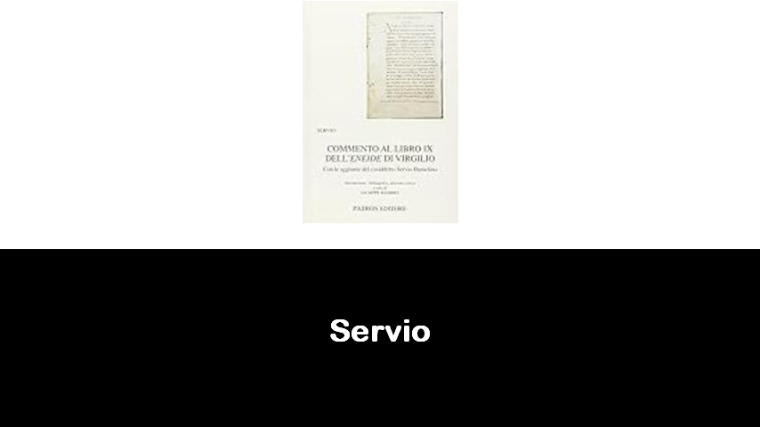 libri di Servio