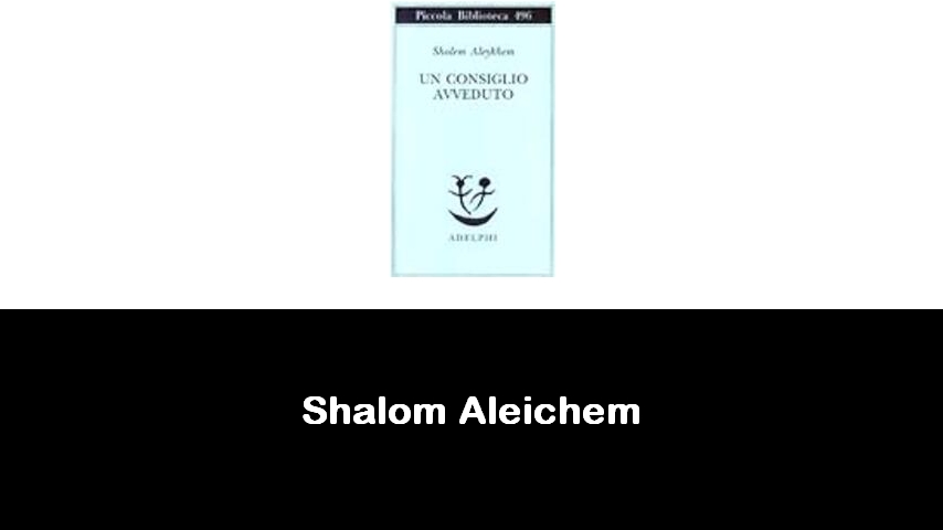 libri di Shalom Aleichem