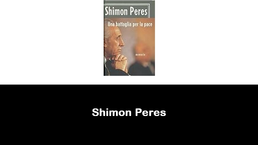 libri di Shimon Peres