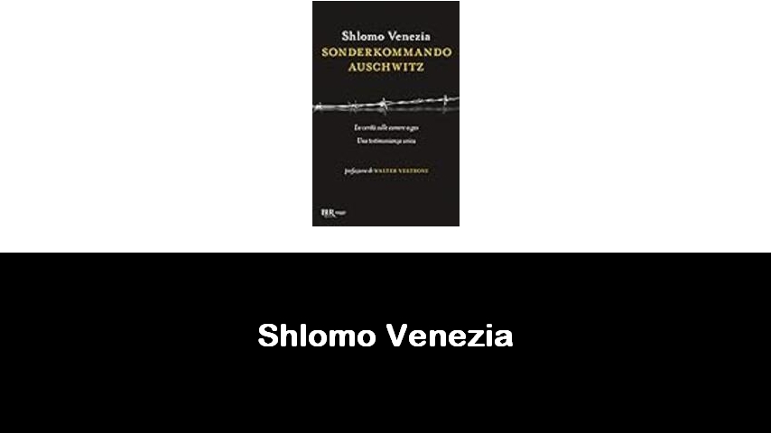 libri di Shlomo Venezia