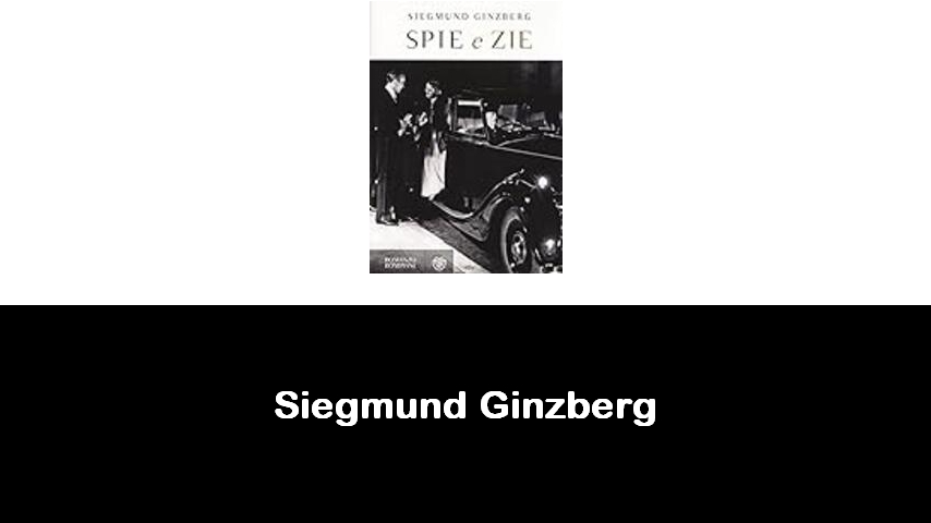 libri di Siegmund Ginzberg