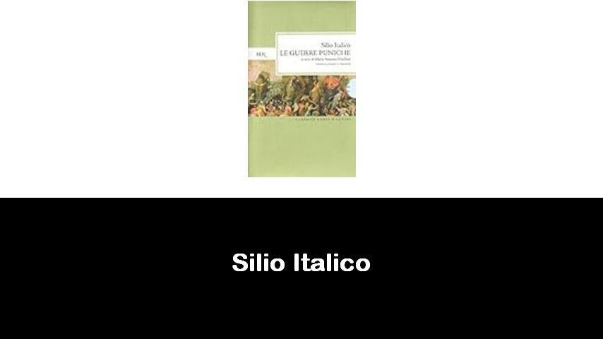 libri di Silio Italico