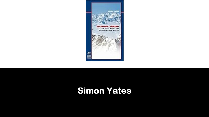 libri di Simon Yates