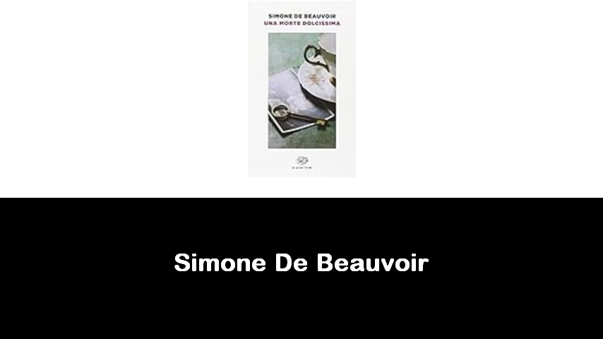 libri di Simone De Beauvoir