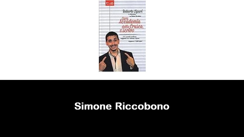 libri di Simone Riccobono