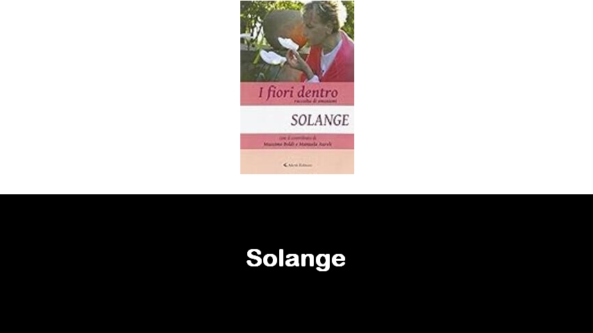 libri di Solange