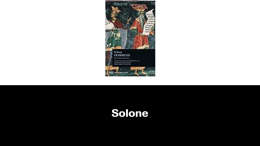 libri di Solone