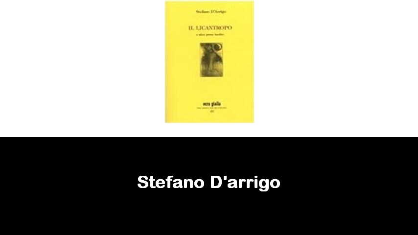 libri di Stefano D'arrigo