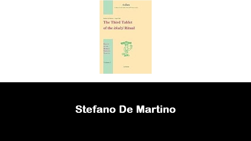 libri di Stefano De Martino