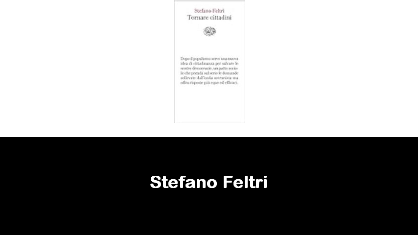 libri di Stefano Feltri