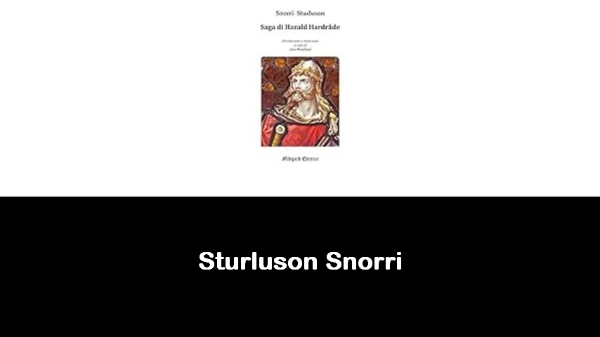 libri di Sturluson Snorri