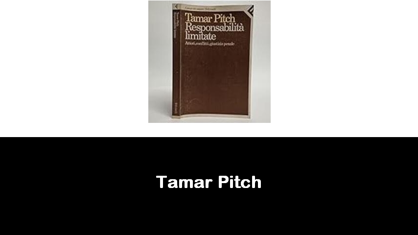 libri di Tamar Pitch