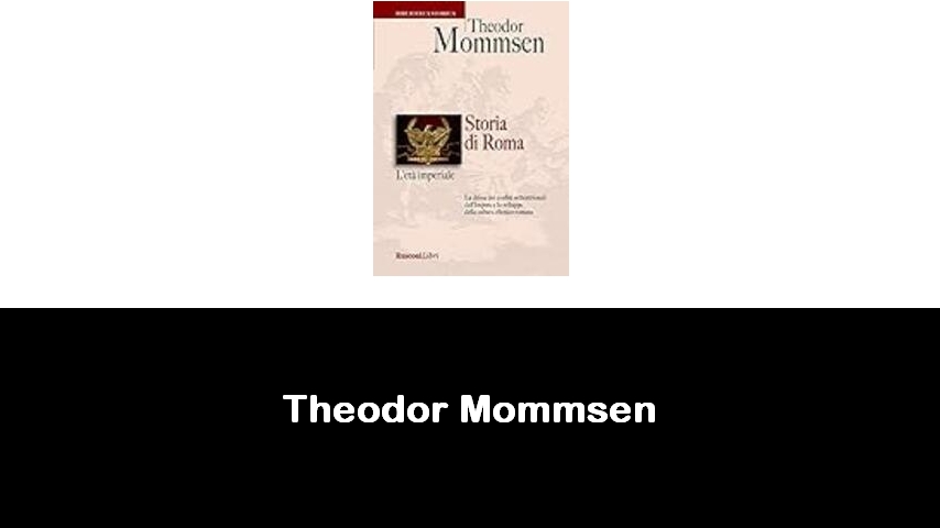 libri di Theodor Mommsen