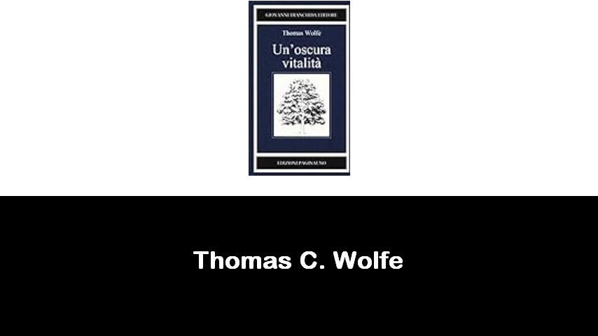 libri di Thomas C. Wolfe