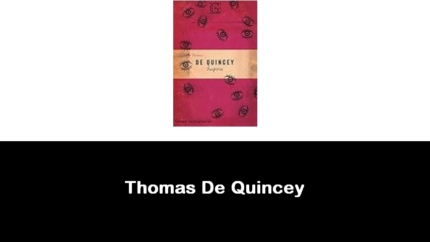 libri di Thomas De Quincey