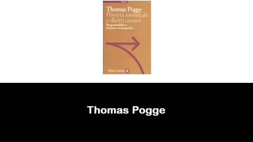 libri di Thomas Pogge