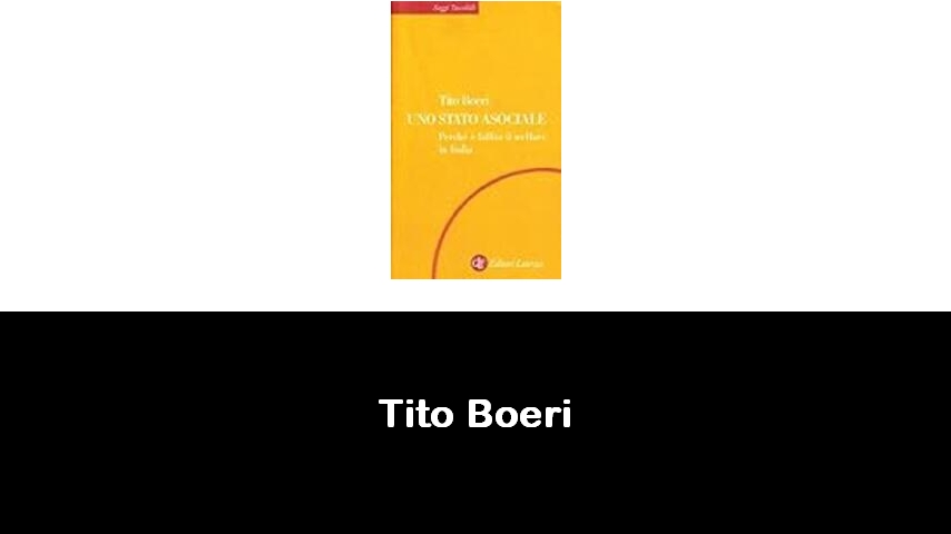 libri di Tito Boeri