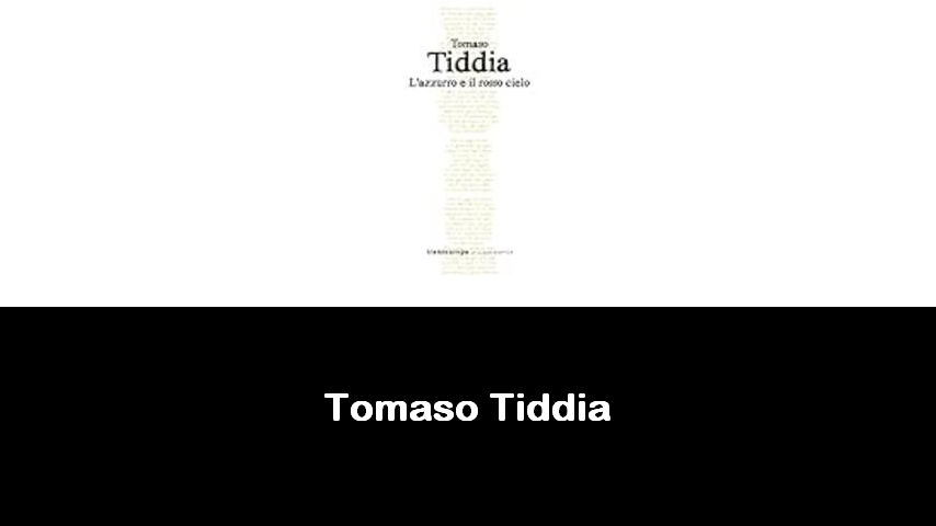 libri di Tomaso Tiddia