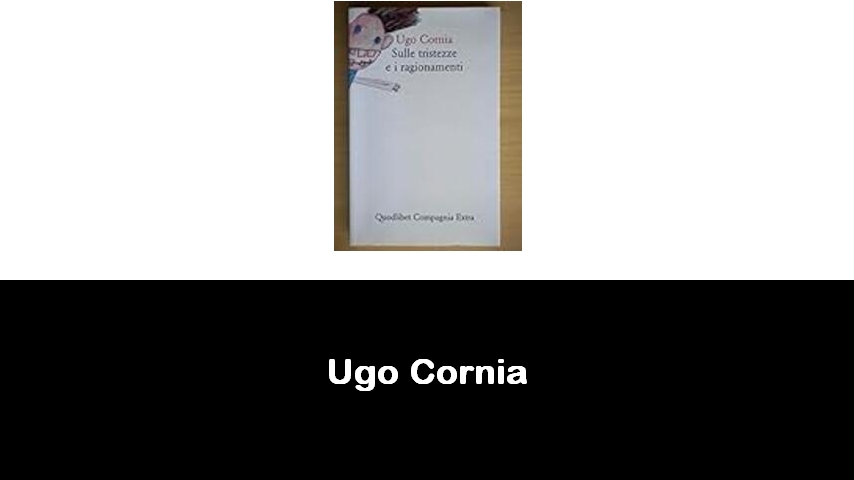 libri di Ugo Cornia