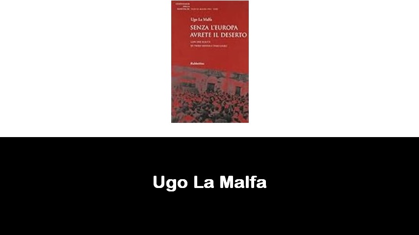 libri di Ugo La Malfa