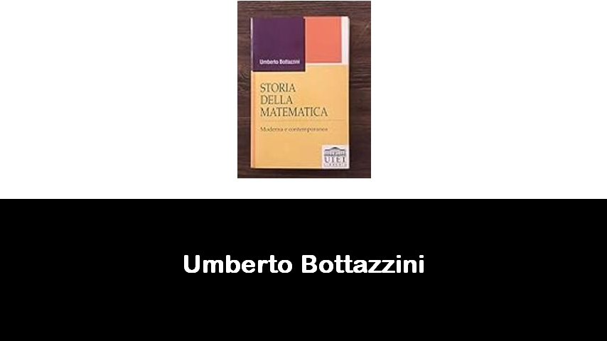 libri di Umberto Bottazzini