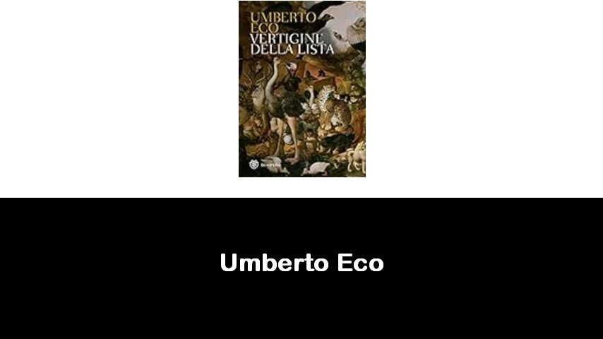 libri di Umberto Eco
