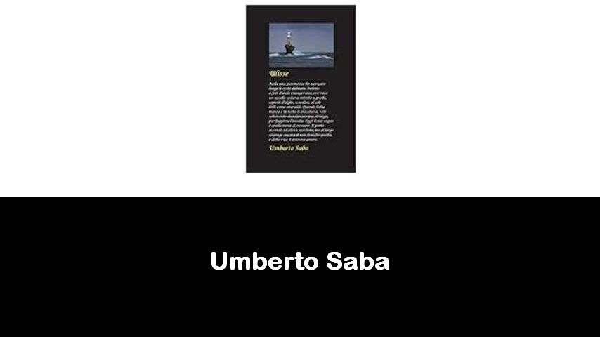 libri di Umberto Saba