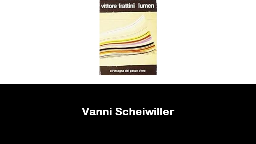 libri di Vanni Scheiwiller