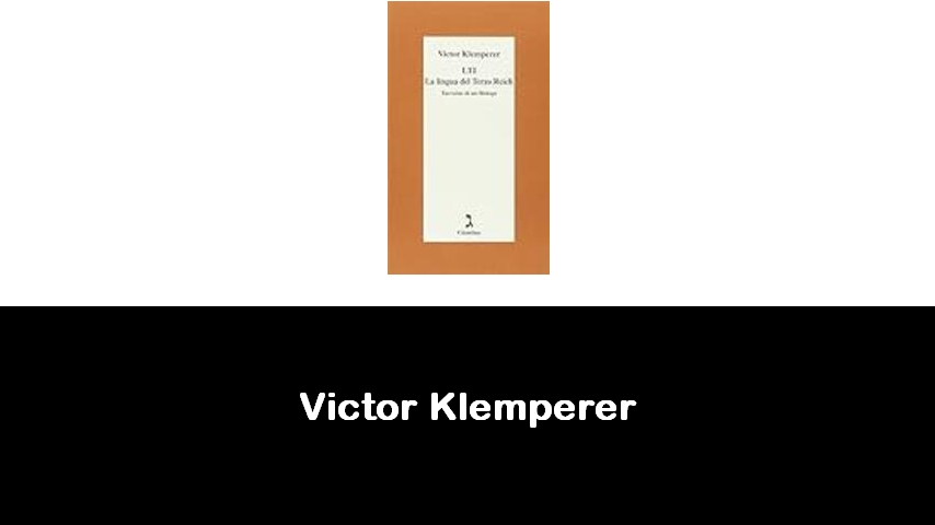 libri di Victor Klemperer