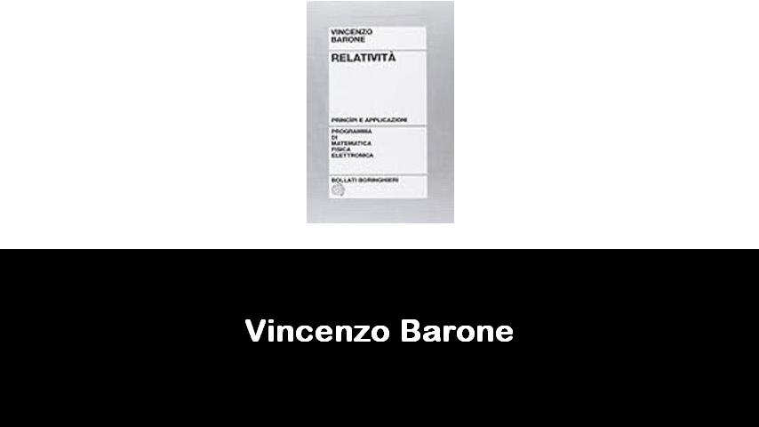 libri di Vincenzo Barone