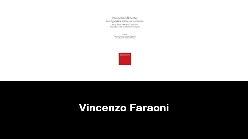 libri di Vincenzo Faraoni