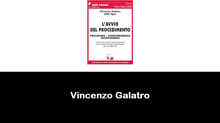 libri di Vincenzo Galatro