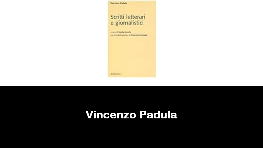 libri di Vincenzo Padula