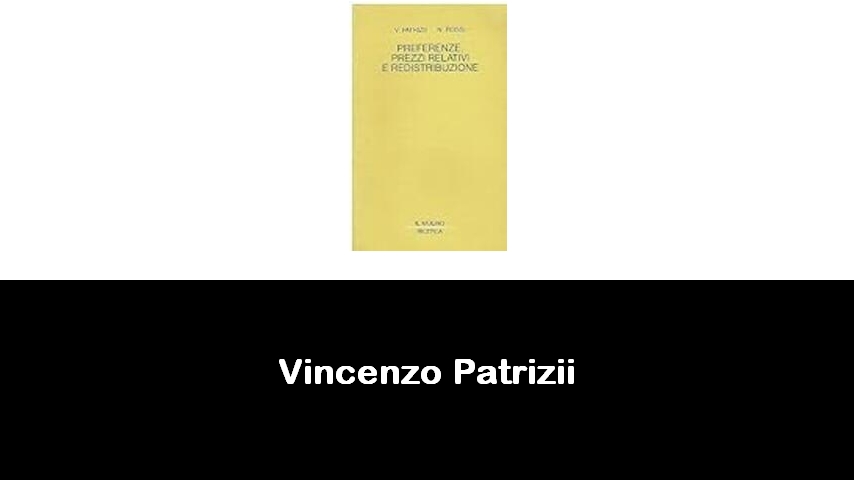 libri di Vincenzo Patrizii