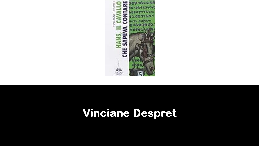 libri di Vinciane Despret