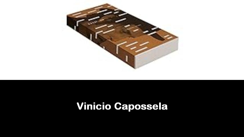 libri di Vinicio Capossela